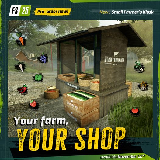 Small farmers shop