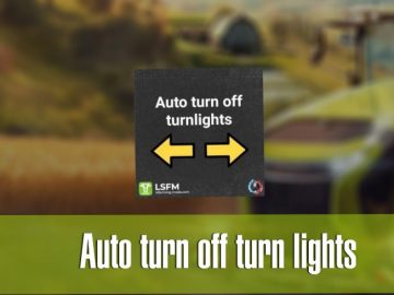 Auto turn off turn Lights v 1.0